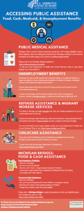 Accessing Public Assistance Infographic