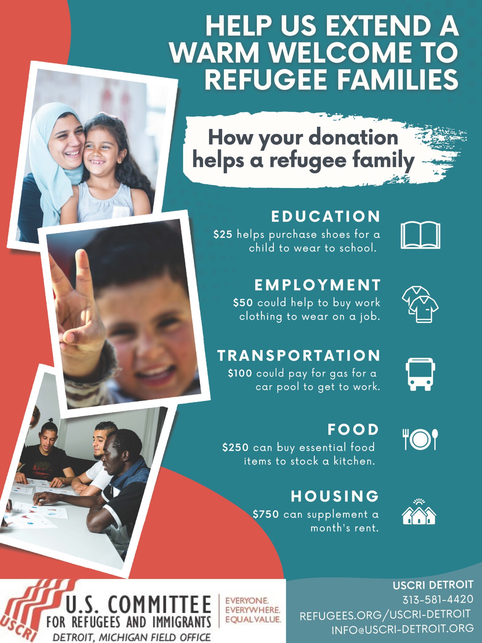 Help Us Extend a Warm Welcome to Refugee Families