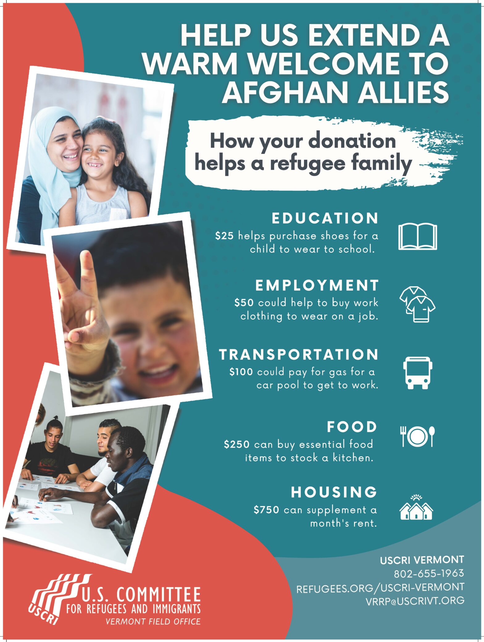 Help Us Extend a Warm Welcome to Afghan Allies