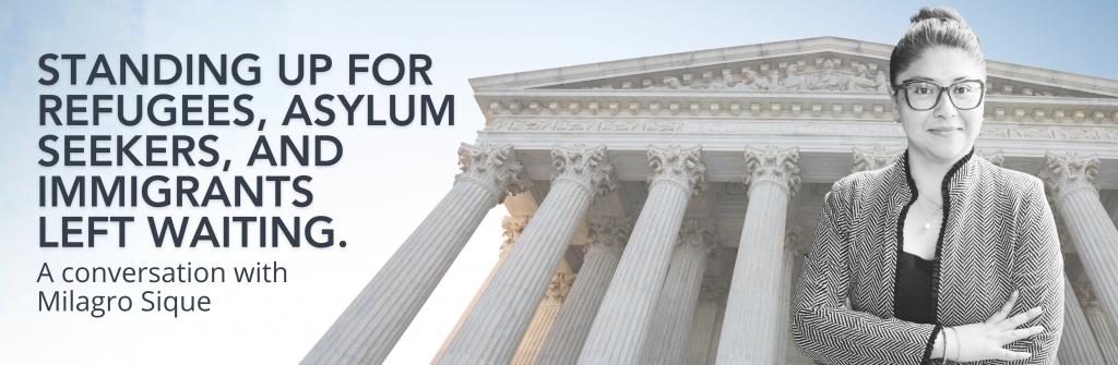 Challenging Asylum, Green Card, and Citizenship Processing Holds: A USCRI Q&A with Milagro Sique, CEO of Dorcas International Institute of Rhode Island