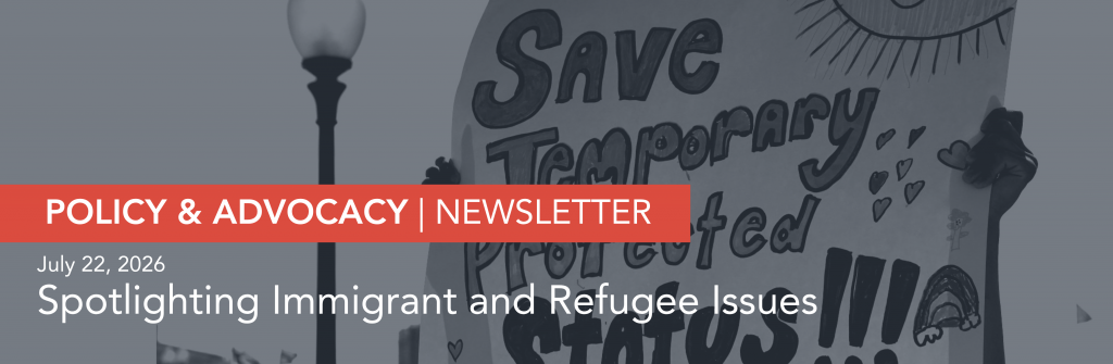 Policy and Advocacy Newsletter